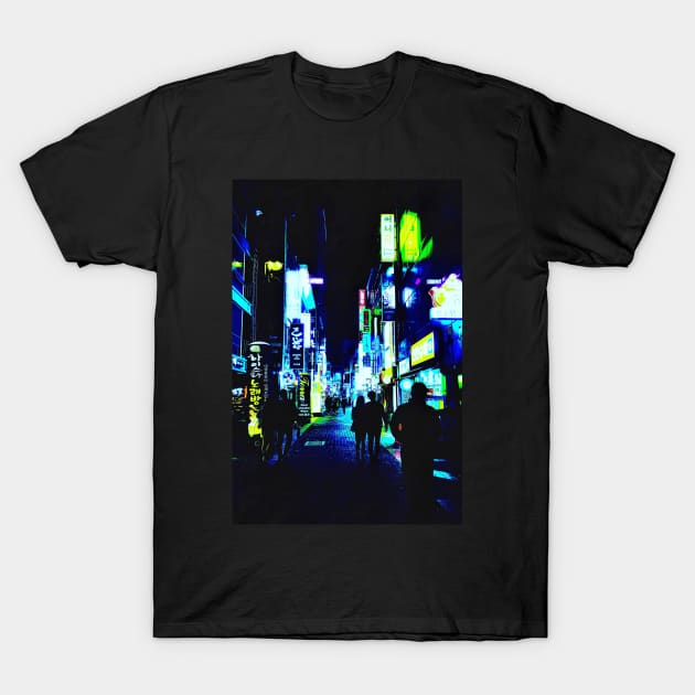 Busan Nights T-Shirt by Caline Design